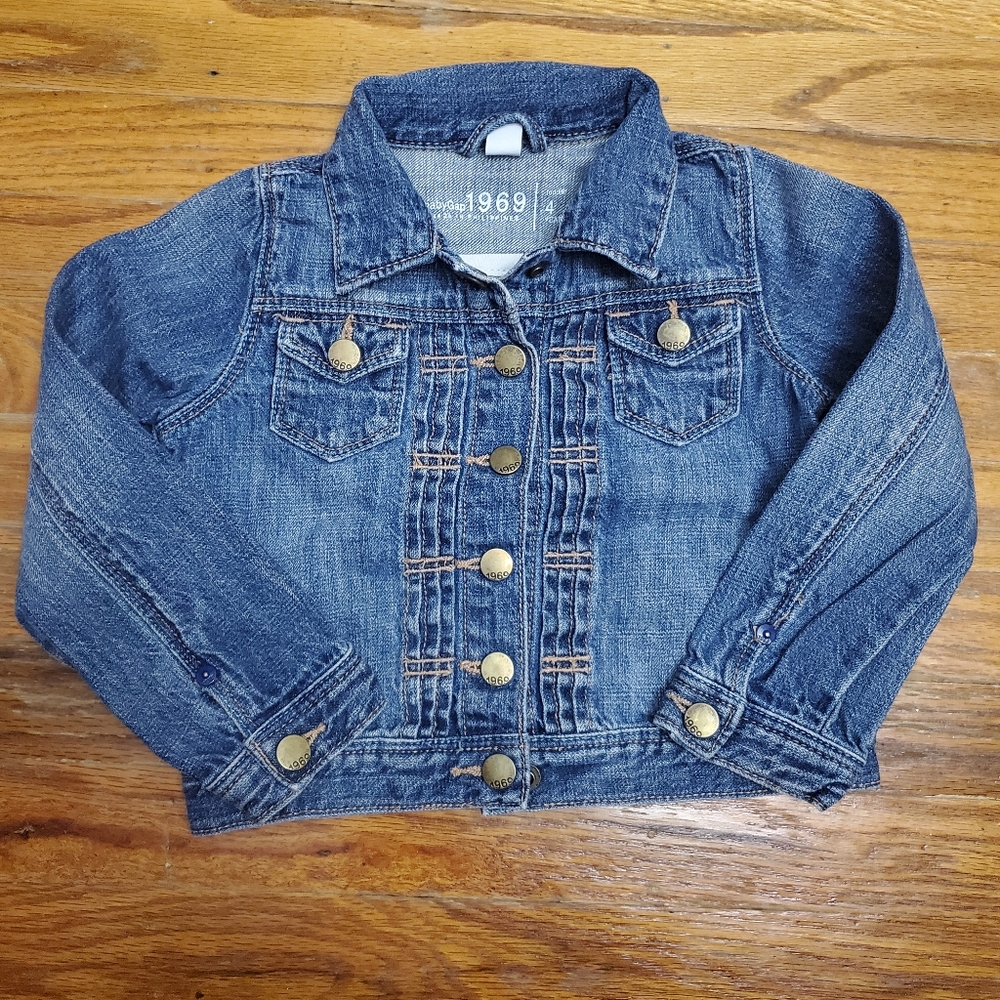 Toddler Girl Gap Denim Jacket